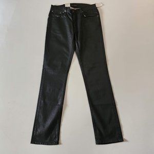 Nudie Jeans Thin Finn Back 2 Black Men's Size 34x34